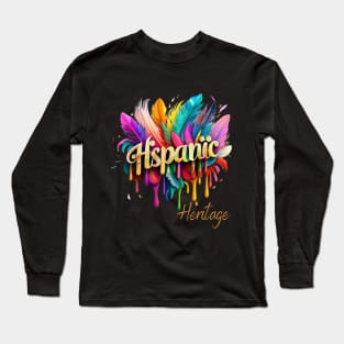 National Hispanic Heritage Month Hand Long Sleeve T-Shirt